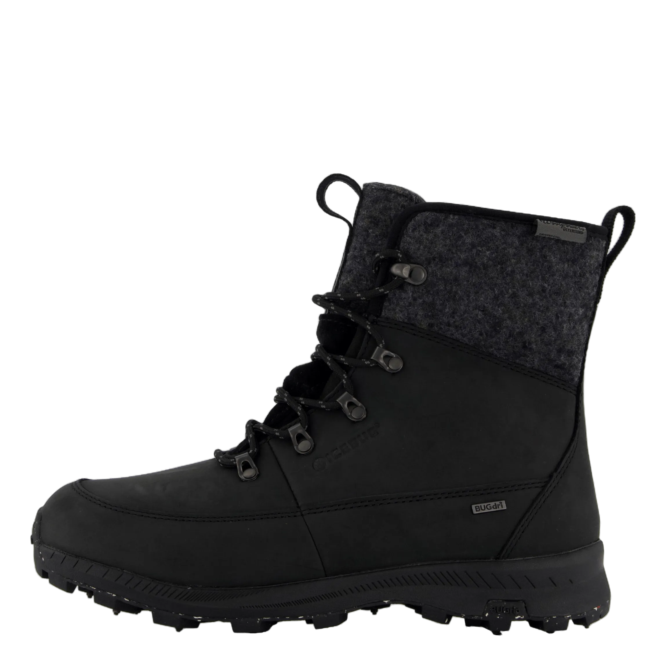 Adak Rewool W Bugrip Black/grey