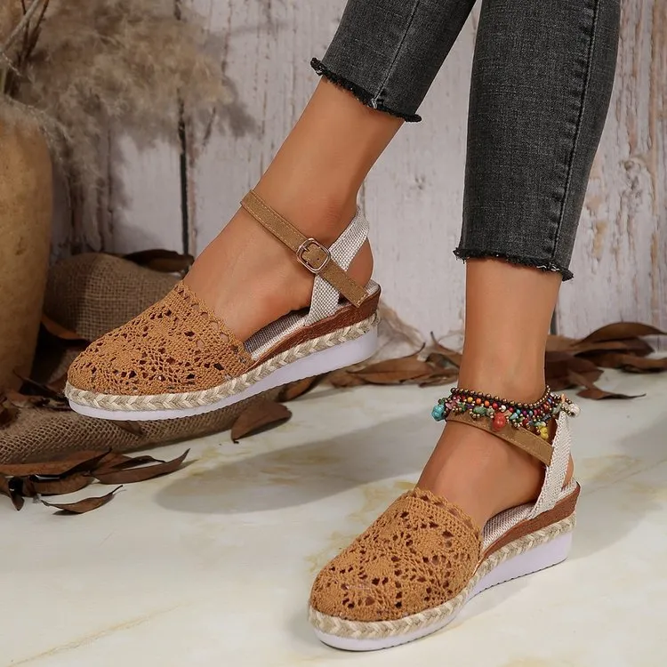 Adalyn - Stylish Boho Wedges