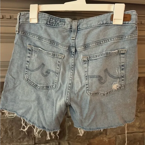 AG Women's Becke High Rise Relaxed Slim Short 29
