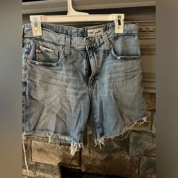 AG Women's Becke High Rise Relaxed Slim Short 29