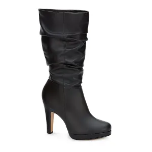 Andrea High Heel Tall Slouch Boots 35099