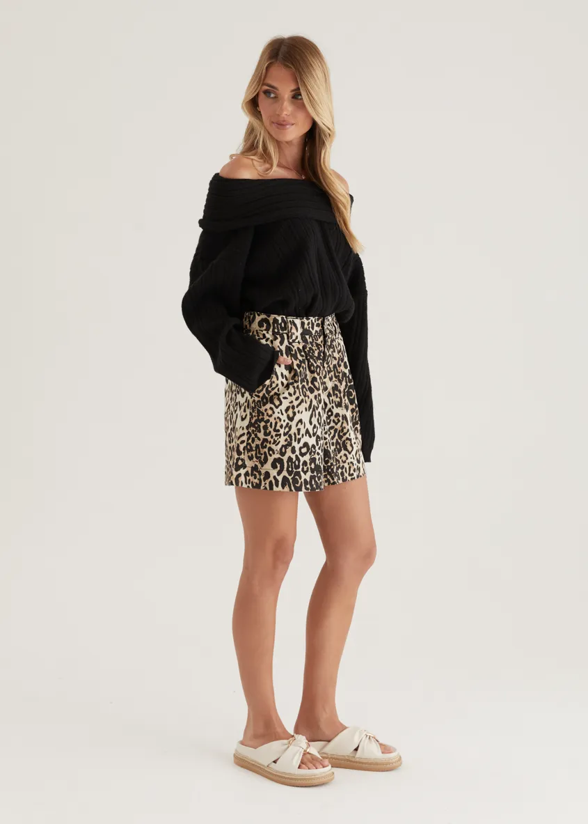 Annabelle Shorts - Leopard