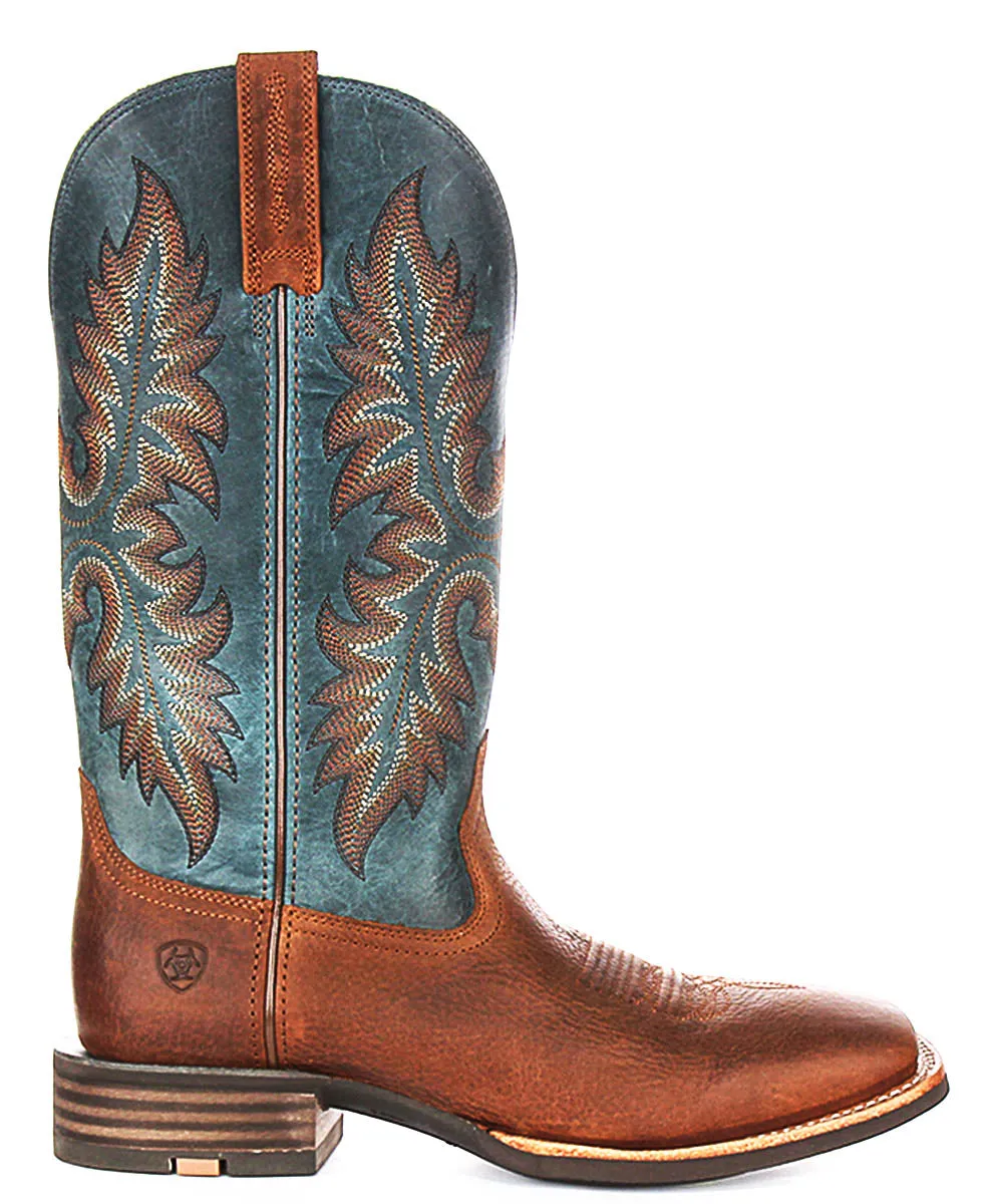 Ariat Hudson Wicker In Brown Blue For Men