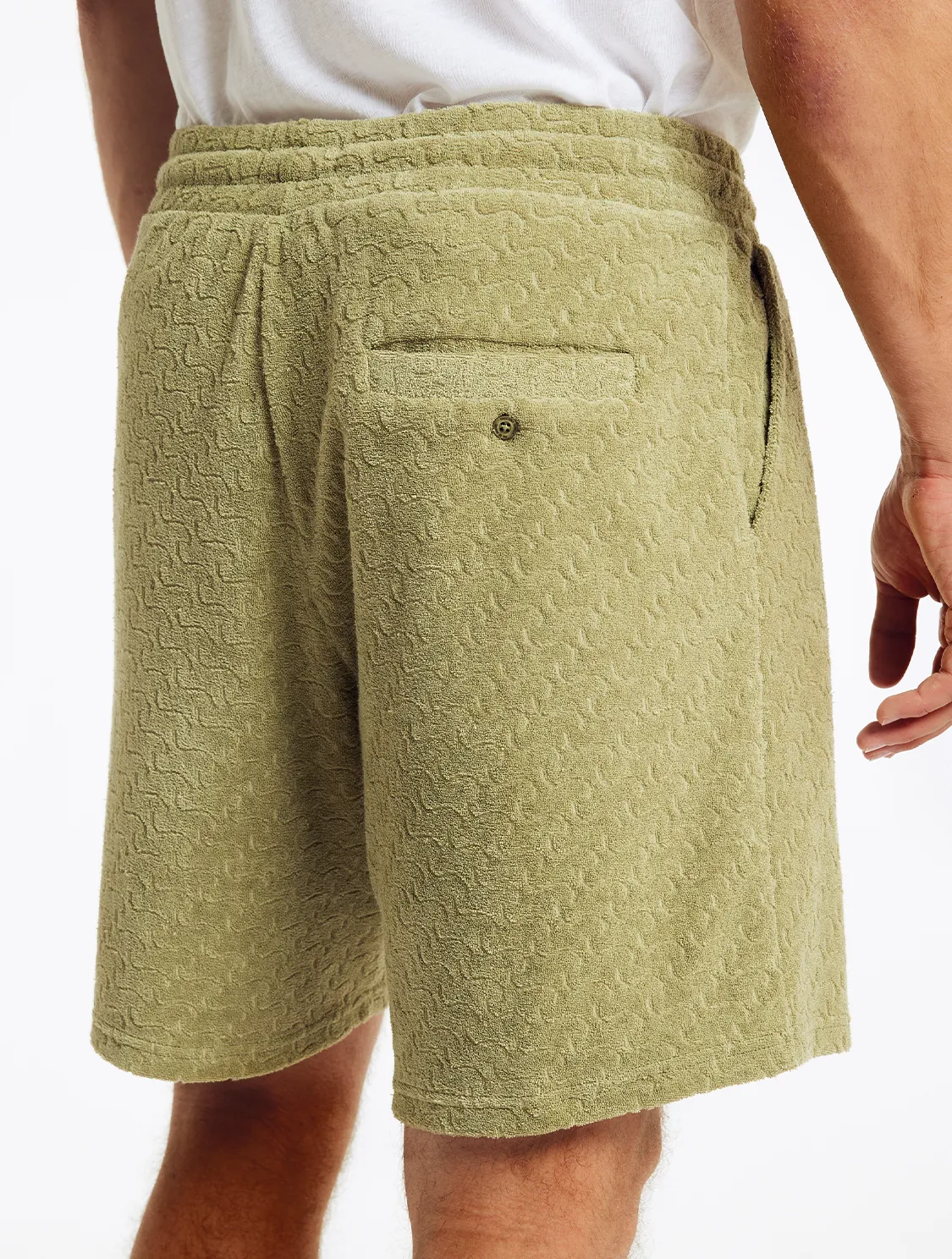 AUGUSTO TERRY COTTON SHORTS