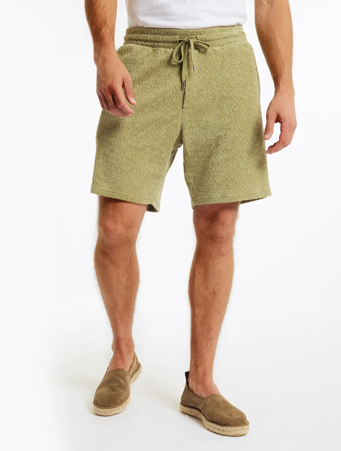 AUGUSTO TERRY COTTON SHORTS