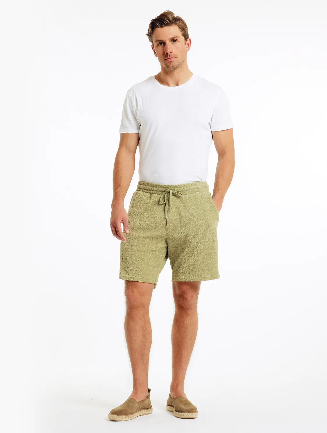AUGUSTO TERRY COTTON SHORTS
