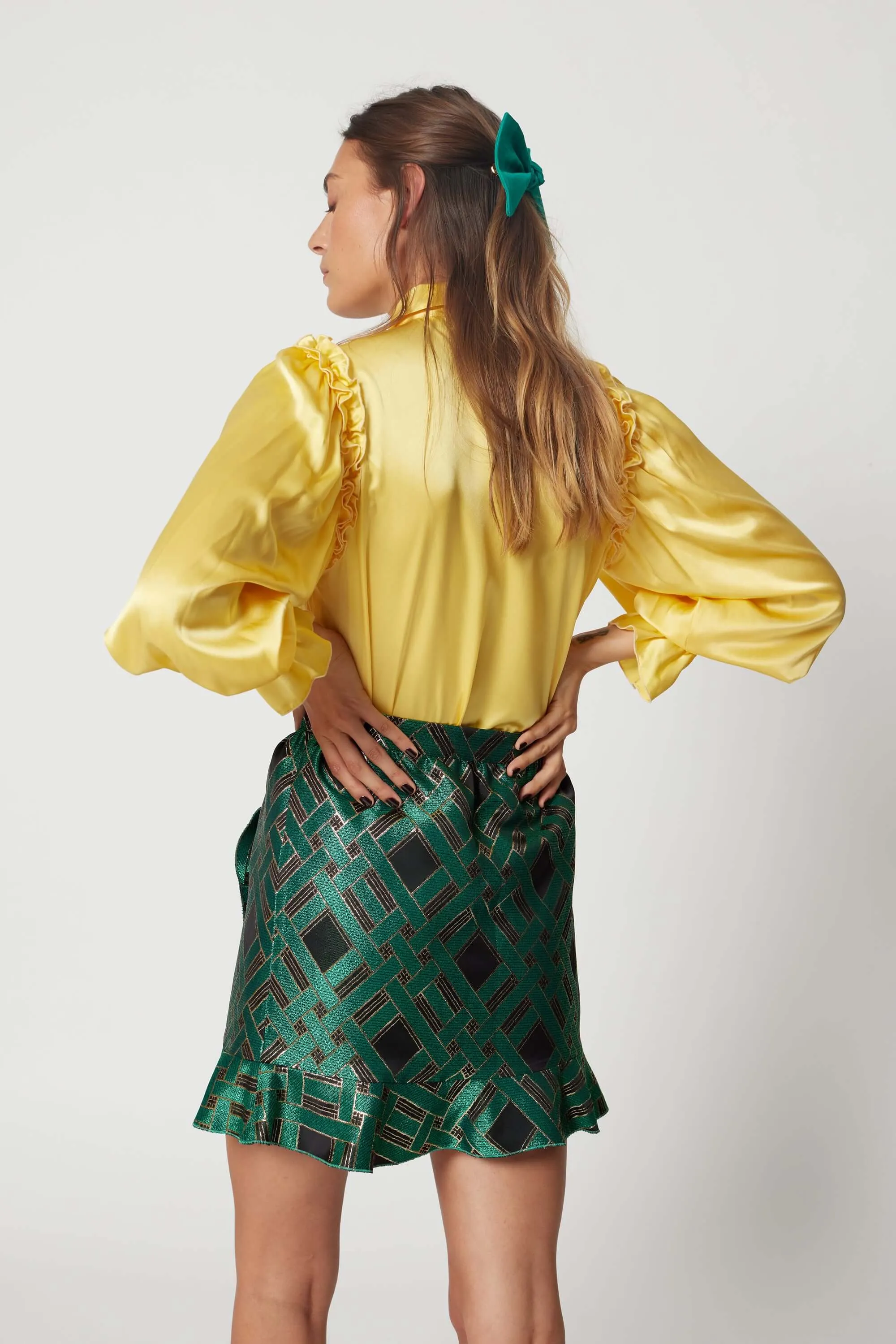 Austria skirt in 1980 green