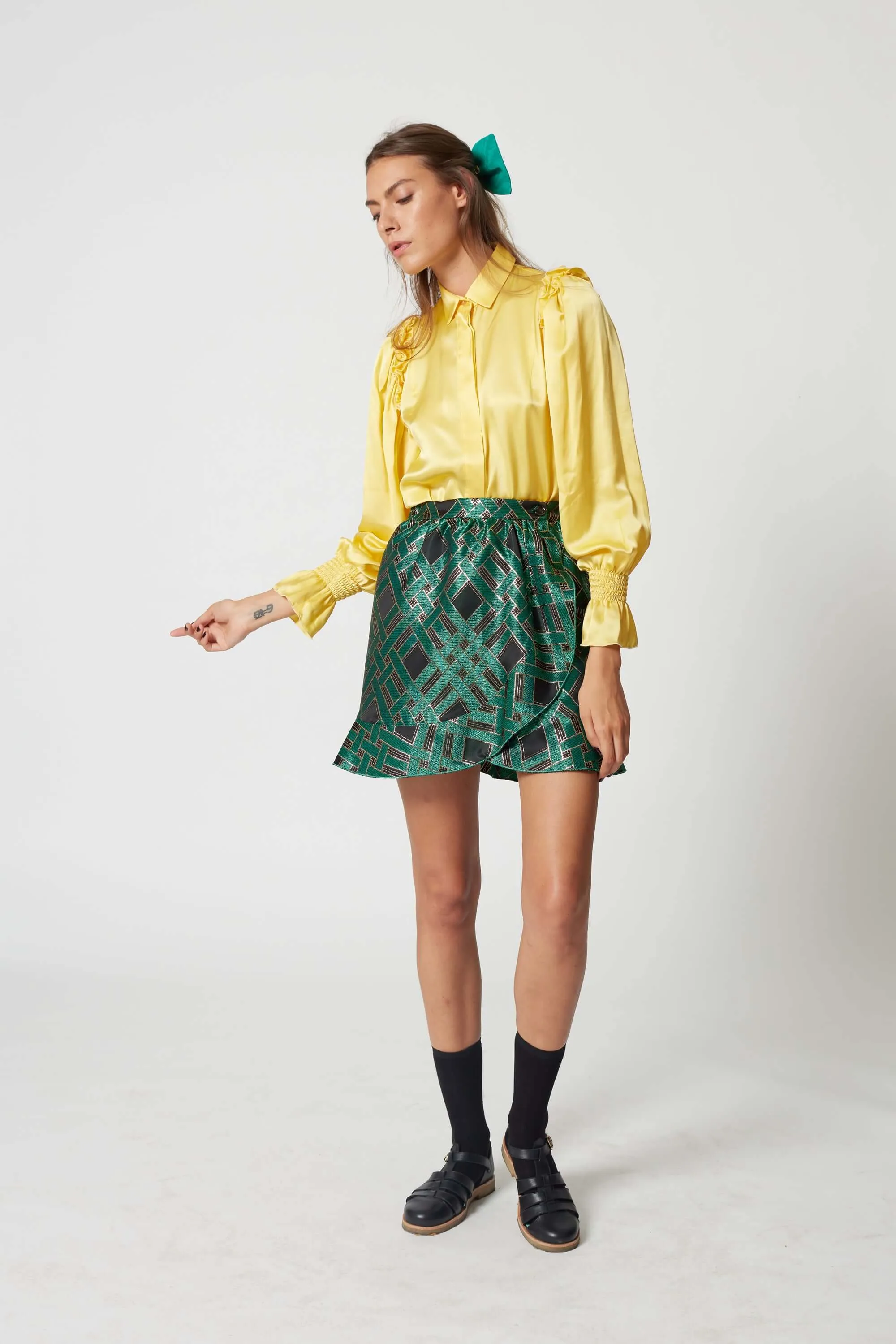 Austria skirt in 1980 green