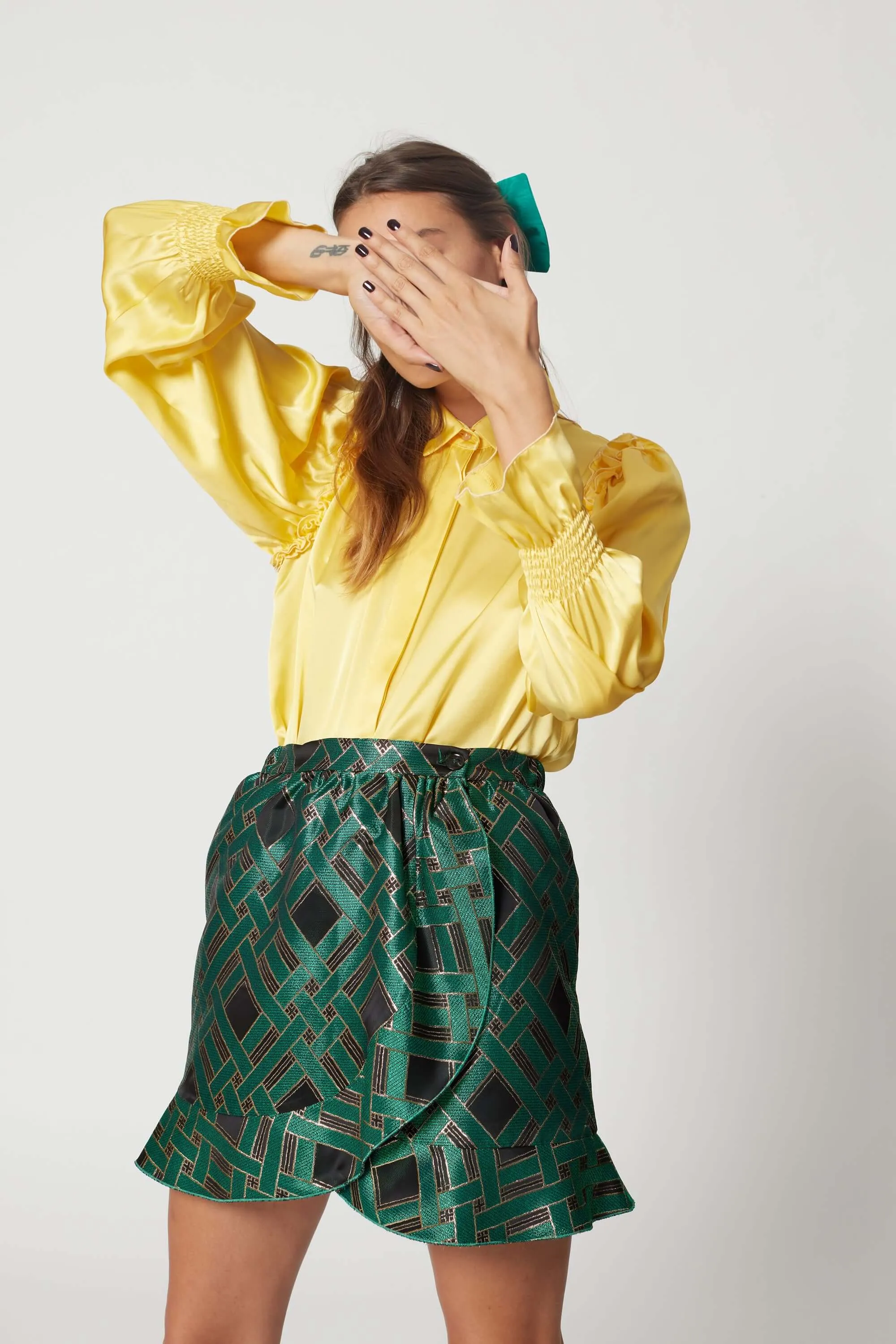 Austria skirt in 1980 green