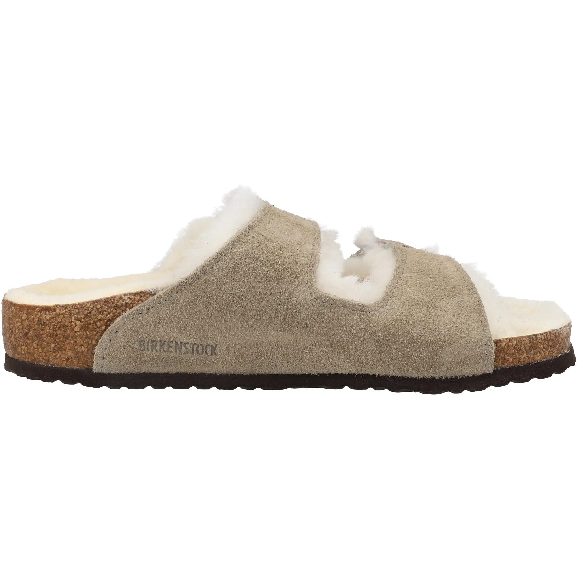 Birkenstock Arizona Shearling Kids Taupe Sandals