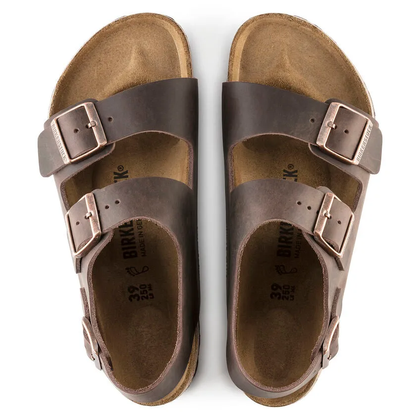 Birkenstock Milano Habana Oiled Leather