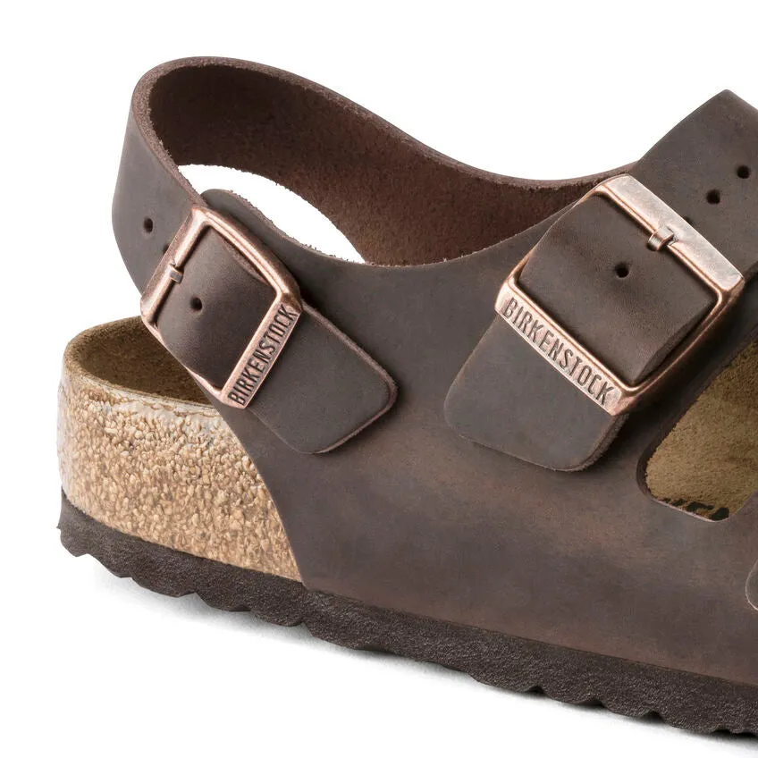 Birkenstock Milano Habana Oiled Leather