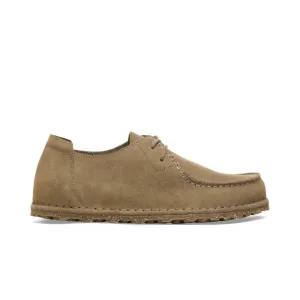 Birkenstock Utti Lace - Gray Taupe Suede
