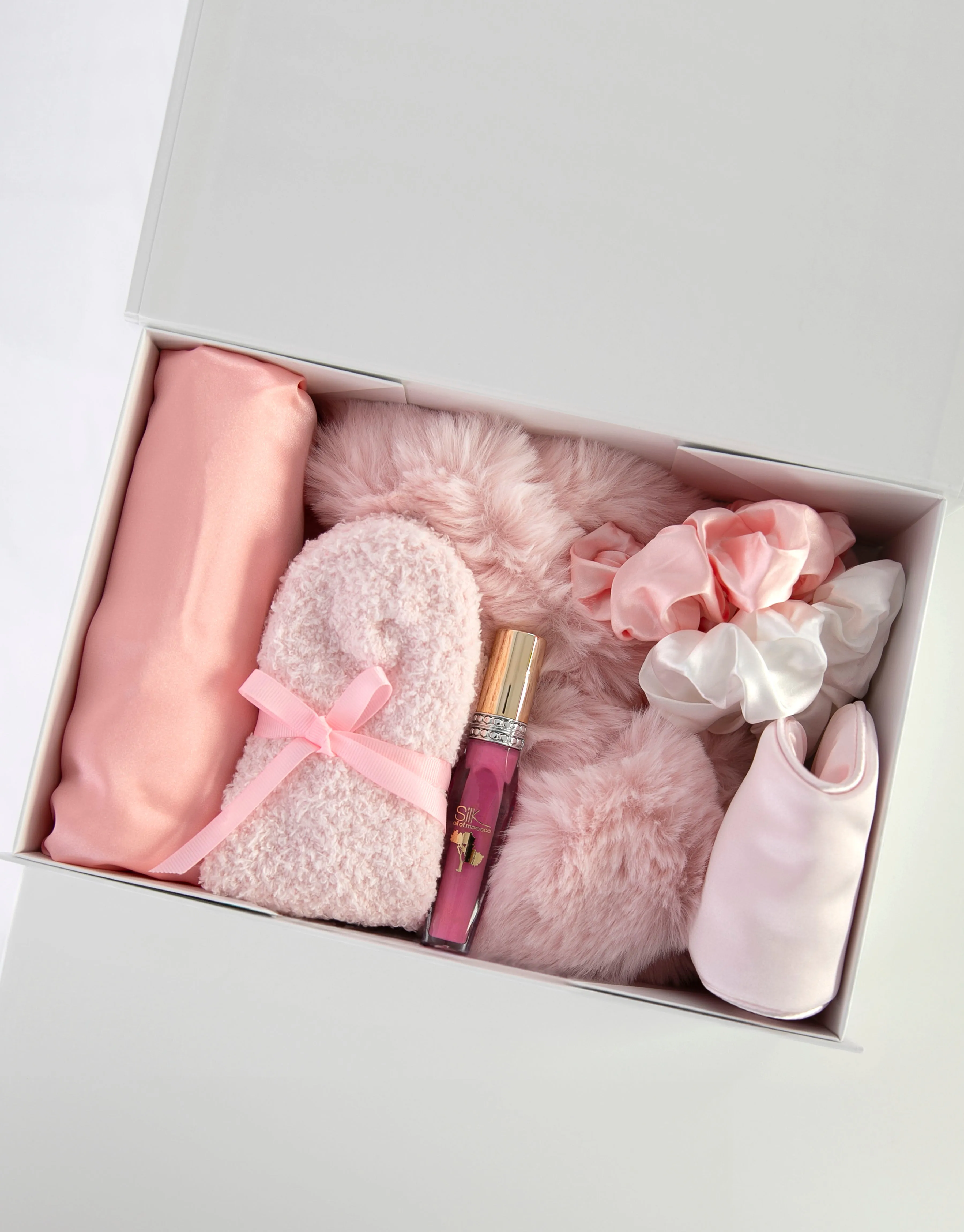 Blush Pink Silky Dreams Gift Box | Curated Gift Box