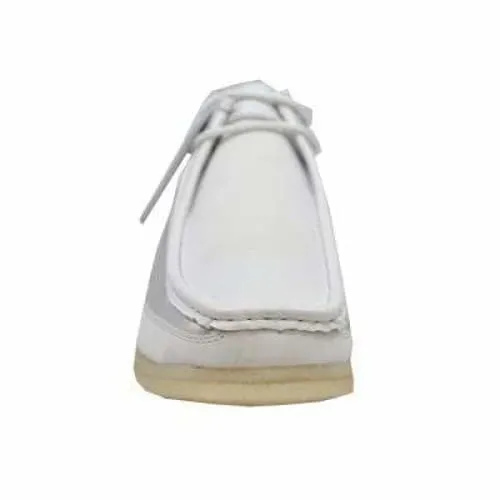 British Walkers Walker 100 Men's White and Silver Leather Ankle Boots