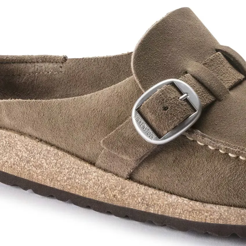 Buckley - Suede Gray Taupe Regular Width - Women's