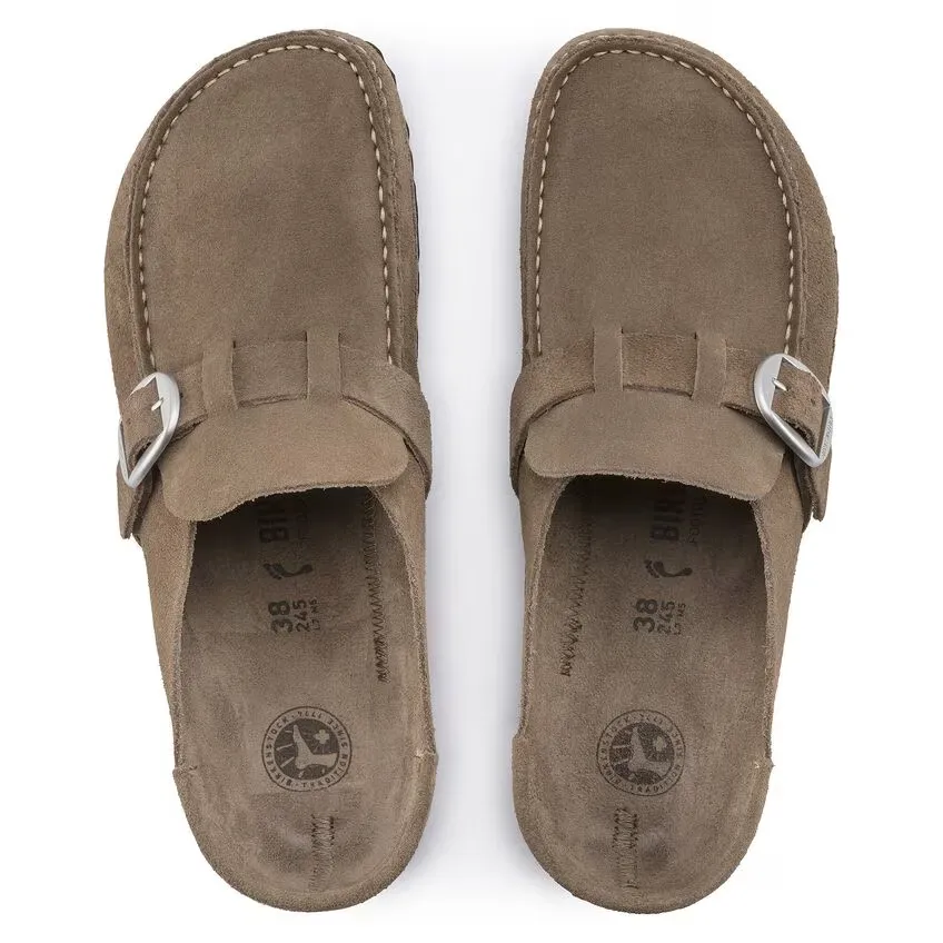 Buckley - Suede Gray Taupe Regular Width - Women's