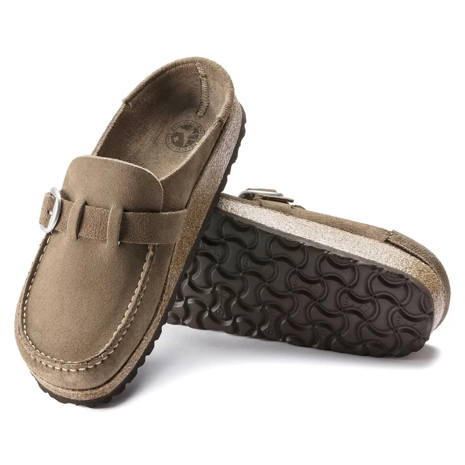 Buckley - Suede Gray Taupe Regular Width - Women's
