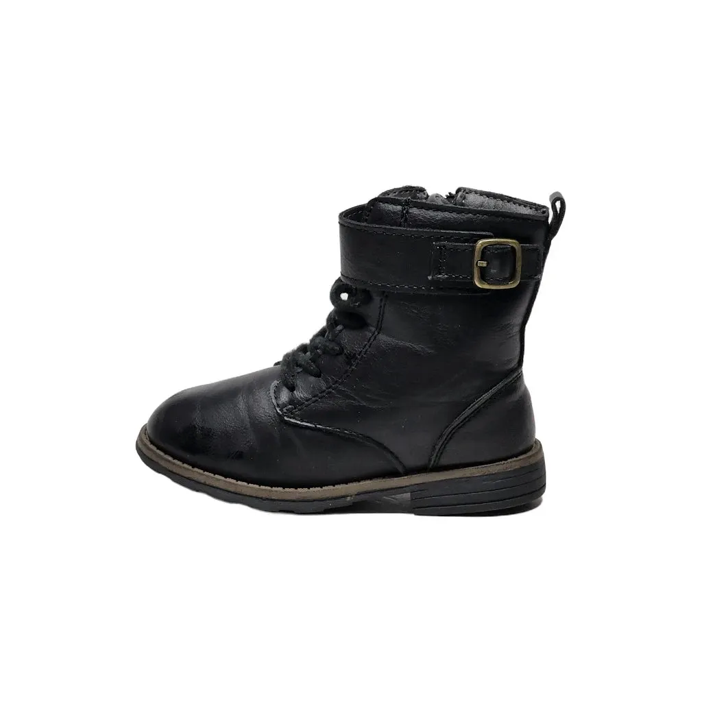 Carter'S Snow Boots Leather Black Colour For Kids