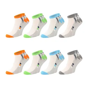 Chili Lifestyle Sneaker Socken SUMMER COLOR 8 Paar Baumwolle Weichbund