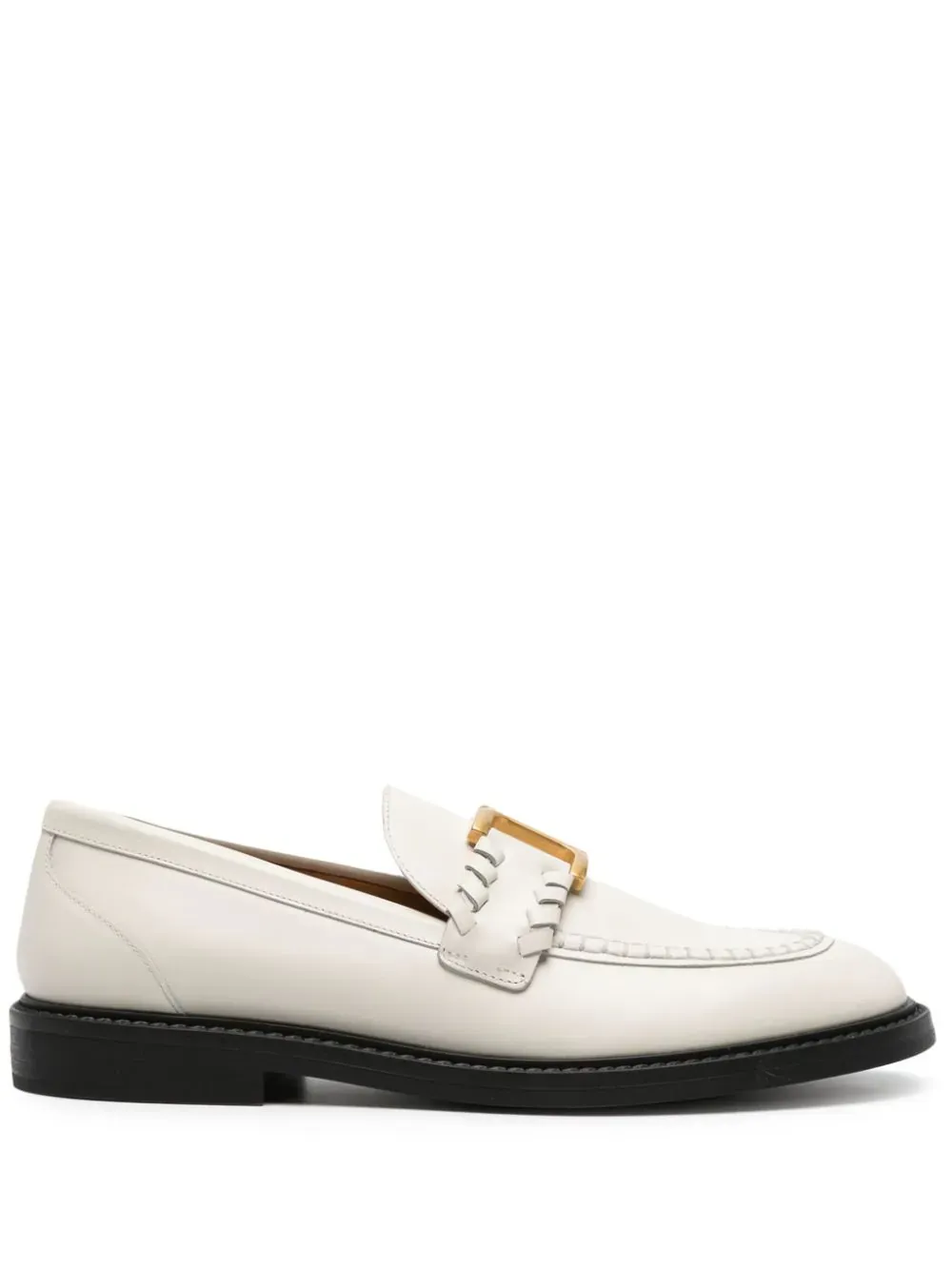 Chloe Marcie Loafer Eggshell