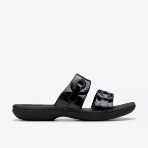 Clarks Women's Breeze Maye Black Pat 26181759