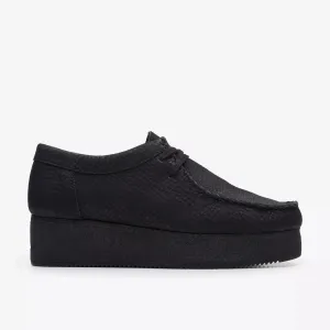 Clarks Women's Wallacraft Lo Black Leather 26148632