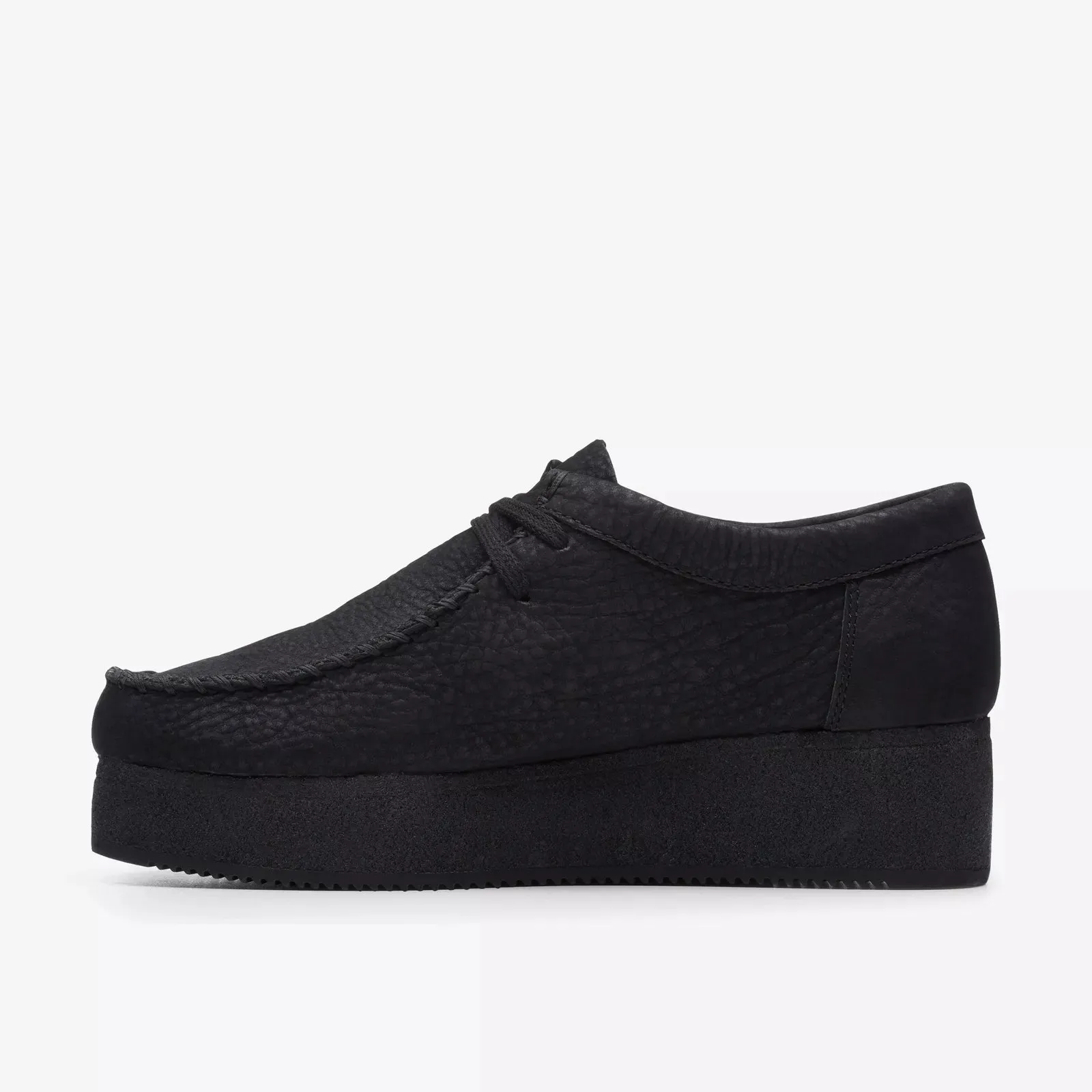 Clarks Women's Wallacraft Lo Black Leather 26148632