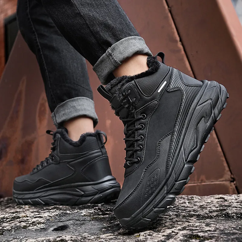 Cold And Warm High Cotton-padded Winter Boots