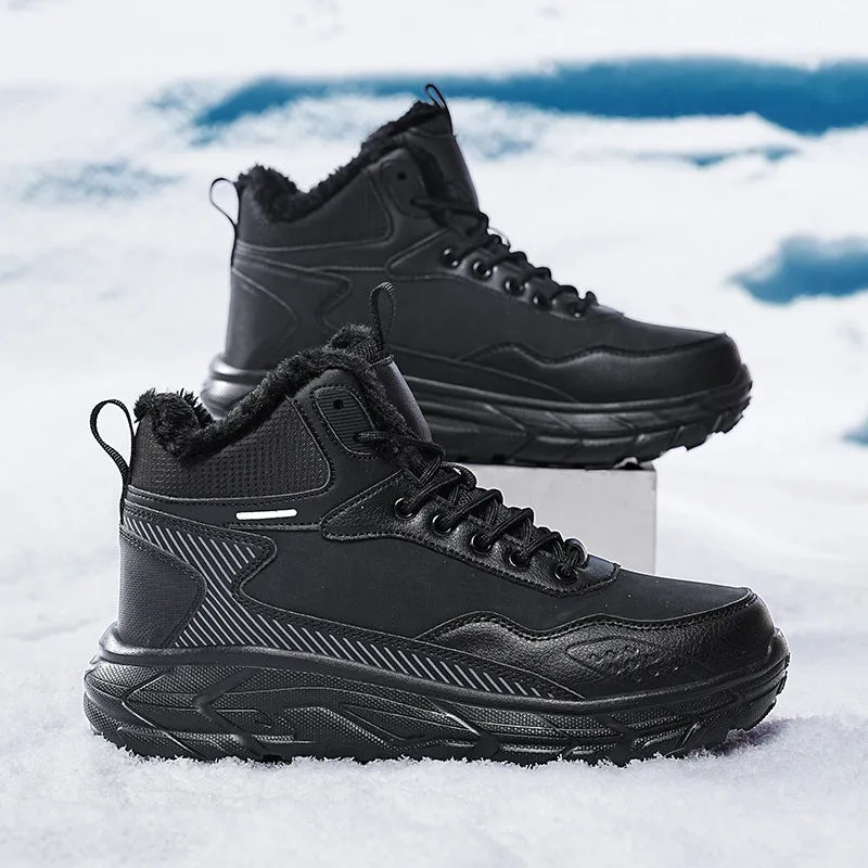 Cold And Warm High Cotton-padded Winter Boots