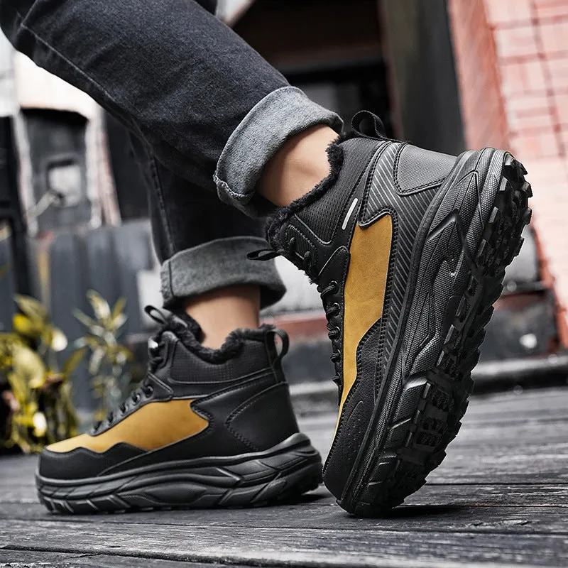 Cold And Warm High Cotton-padded Winter Boots