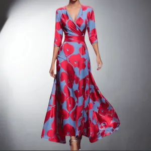 CORDULA I CLASSIC FLOWERED DRESS