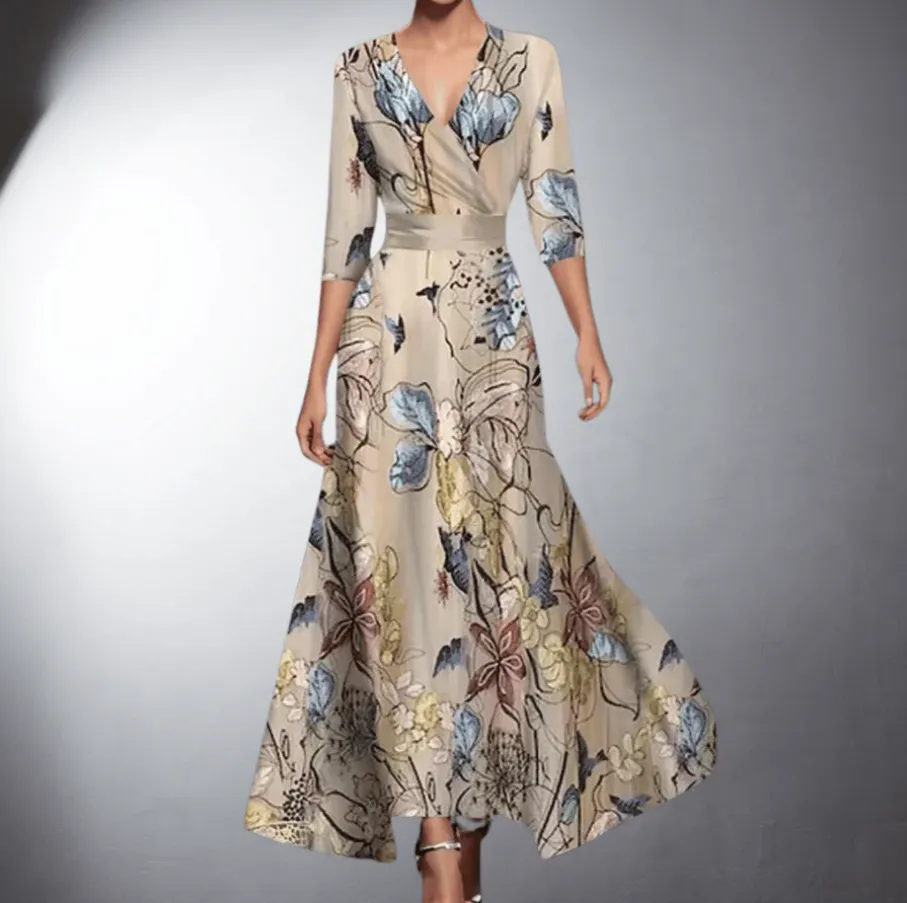CORDULA I CLASSIC FLOWERED DRESS