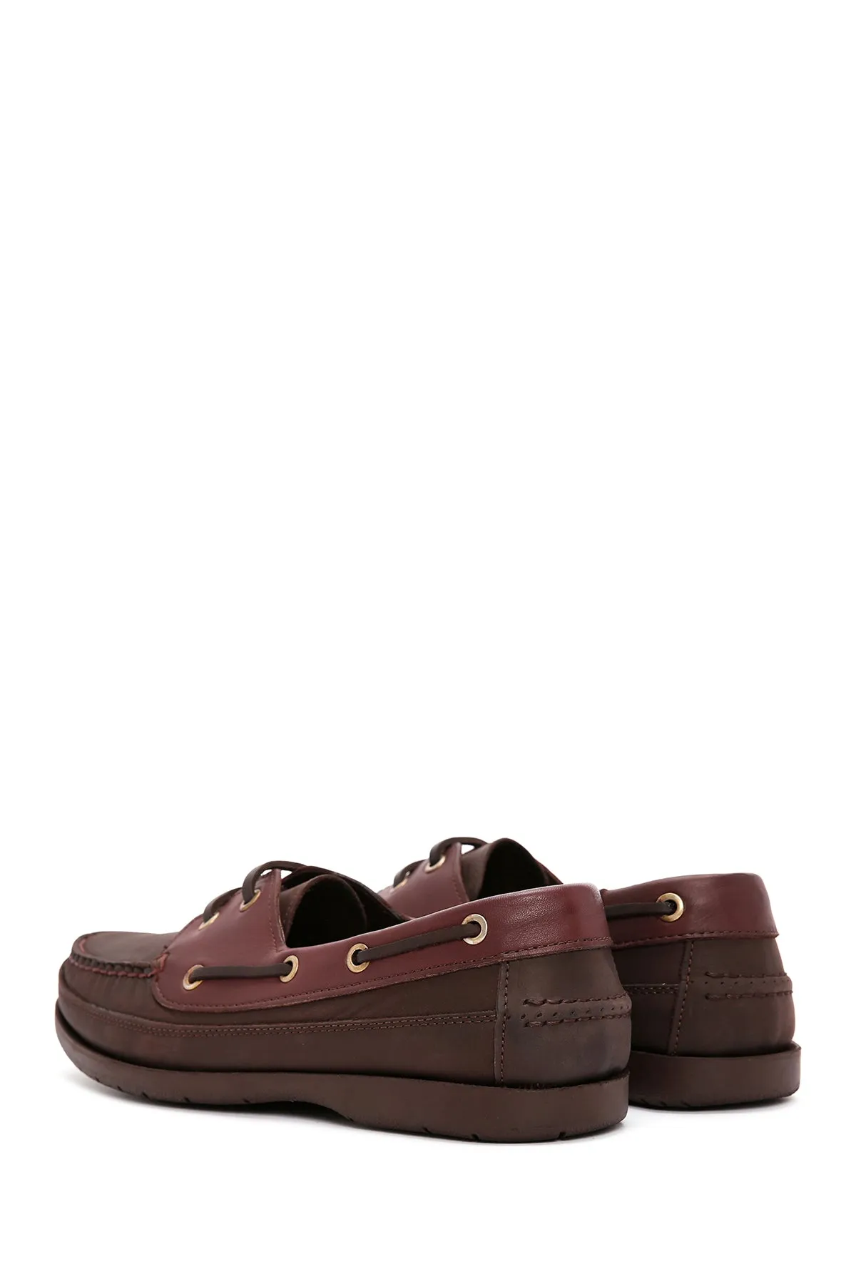 Erkek Kahverengi Deri Comfort Loafer