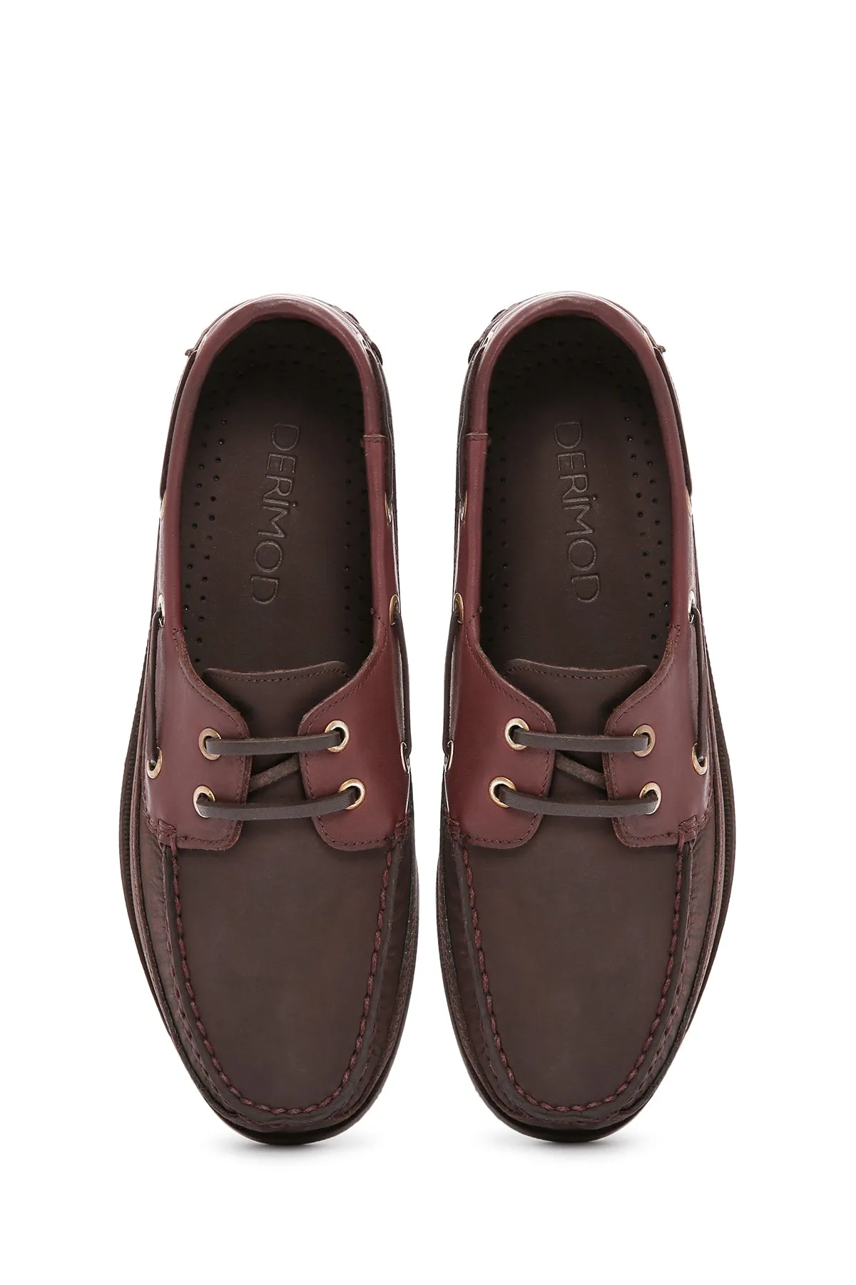 Erkek Kahverengi Deri Comfort Loafer