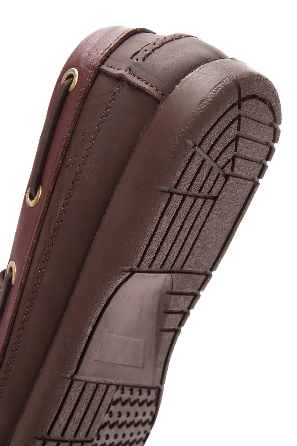 Erkek Kahverengi Deri Comfort Loafer