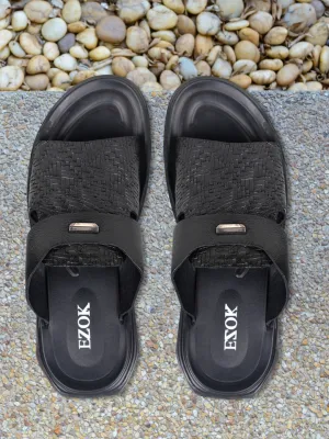 Ezok Men's Genuine Leather Sandals Comfortable, Stylish, and Durable Footwear for Summer