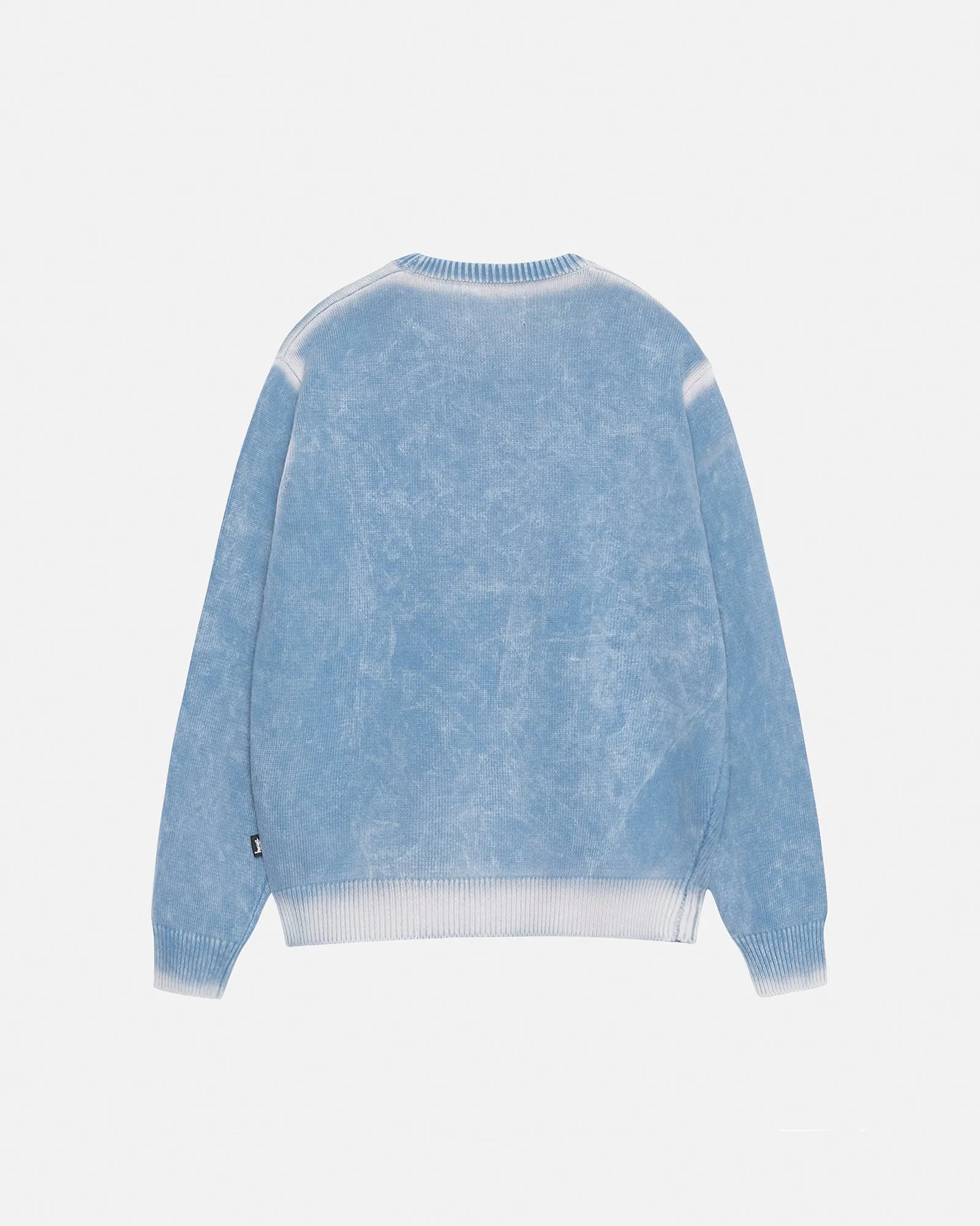 FADED COTTON KNIT CREW
