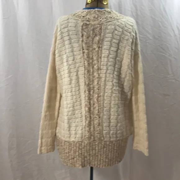 Free People Knit Boho Relaxed Sweater