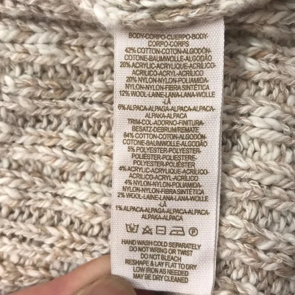 Free People Knit Boho Relaxed Sweater