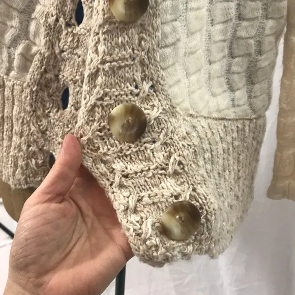 Free People Knit Boho Relaxed Sweater
