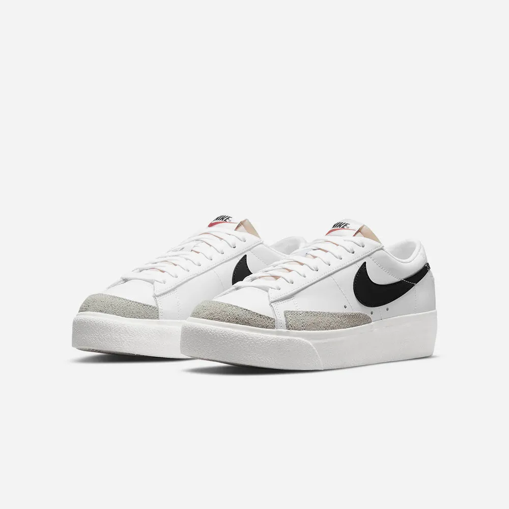 Giày Sneakers Nữ Nike Blazer Low Platform - Trắng