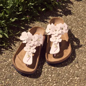 GIZEH FLOWERS - LIGHT ROSE - LEATHER