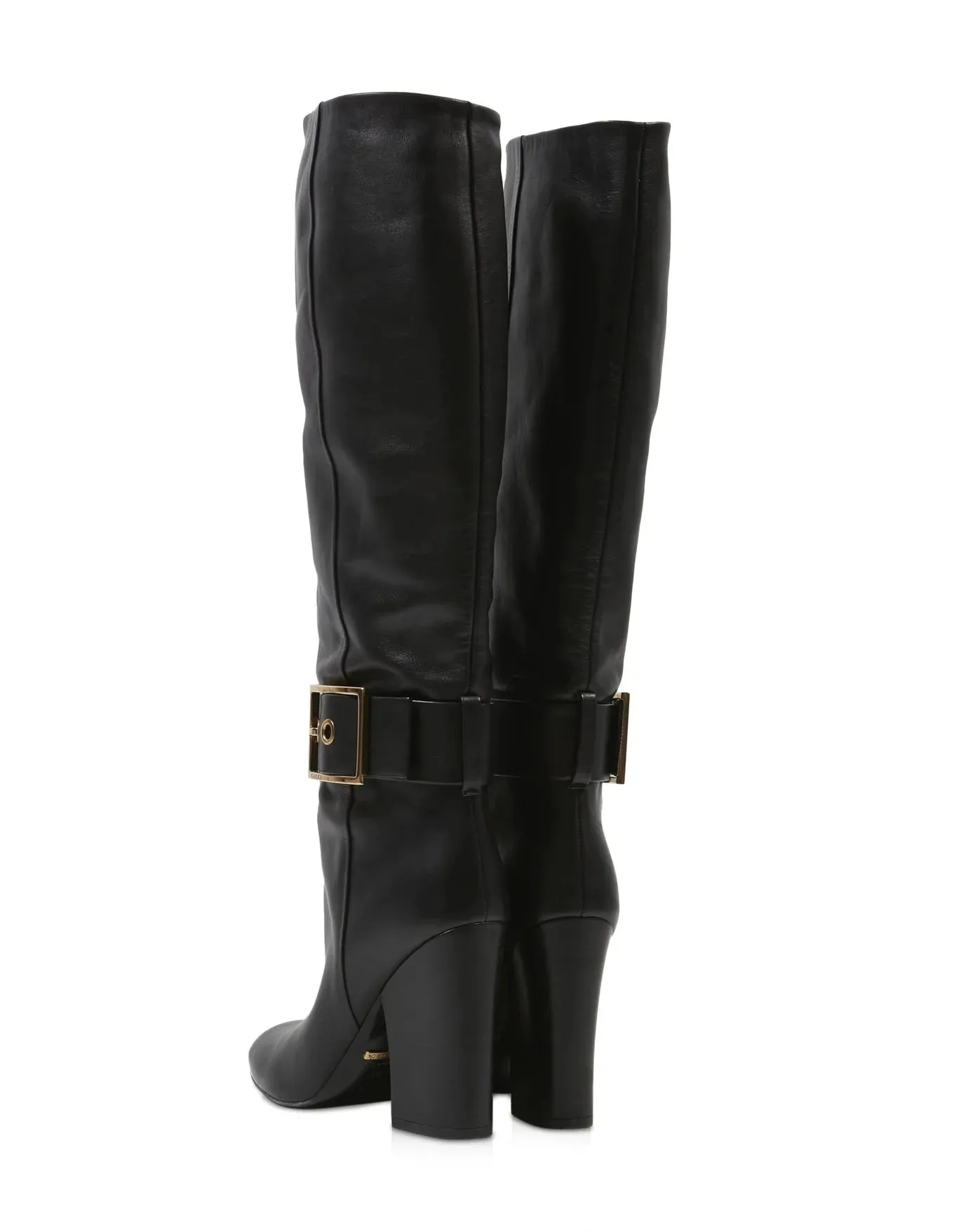 GUCCI LEATHER KESHA KNEE HIGH BOOTS
