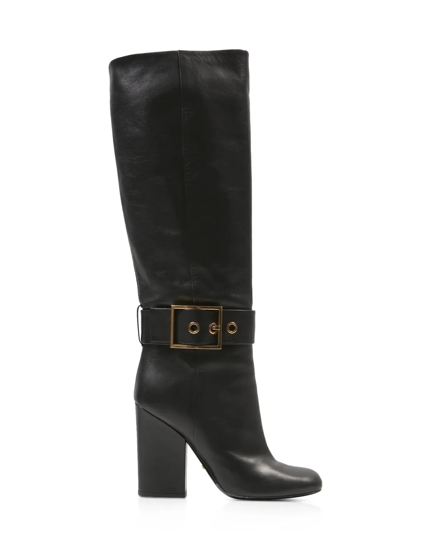 GUCCI LEATHER KESHA KNEE HIGH BOOTS