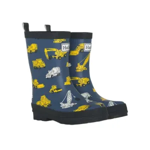 Hatley Boys Under Construction Matte Rain Boots