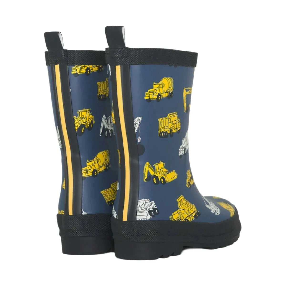 Hatley Boys Under Construction Matte Rain Boots
