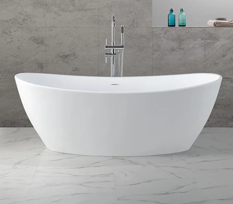 Hugi Compact, Freestanding Stone Bath - 1500mm - B034A
