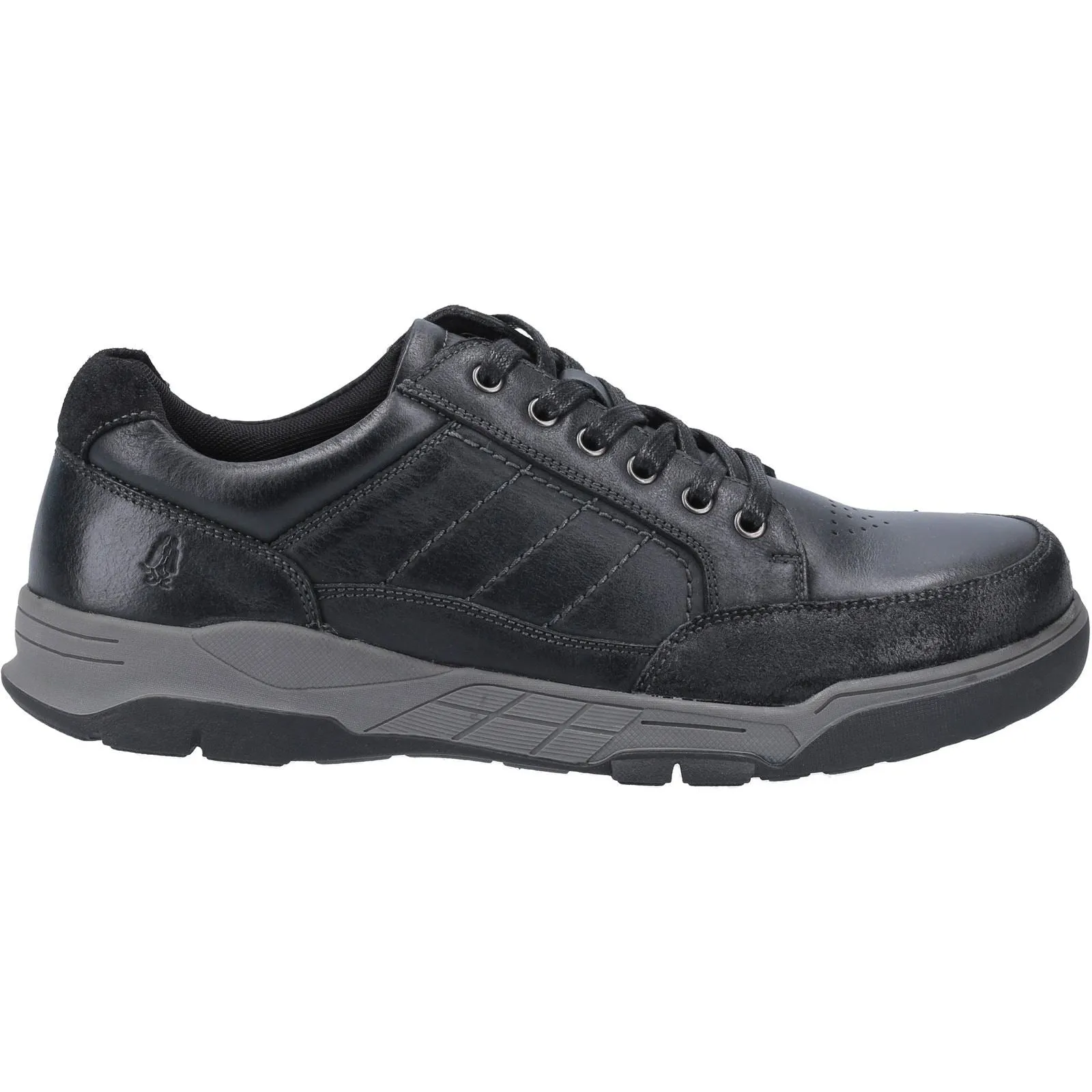 Hush Puppies Finley Laces Mens Shoes in Black