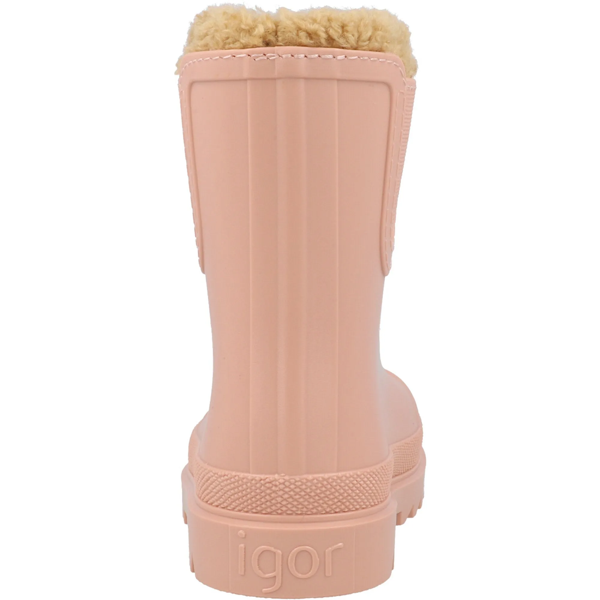 Igor Tokio Pink Shearling Winter Boots